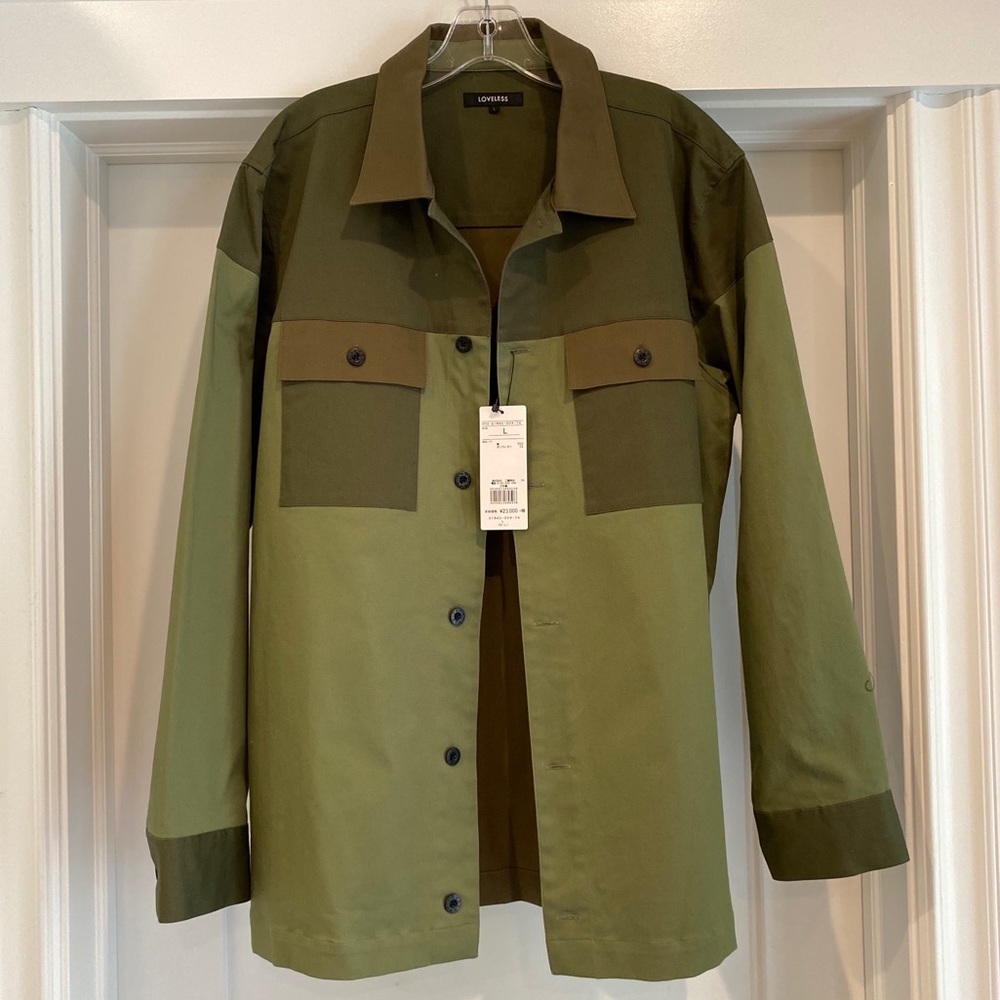 Loveless shirt jacket